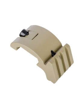 45 degree curved rail handguard 45 degree side metal sight bracket