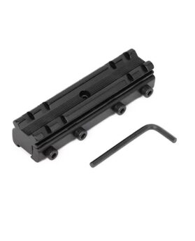9cm heightened dovetail rail converter bracket 11mm to 20 extension clamp