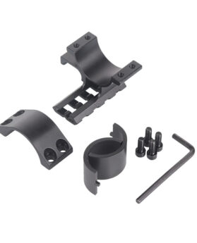 Cross-border hot selling 25.4/30mm level adapter ring sight balance tube clamp bracket aiming mirror flashlight clamp