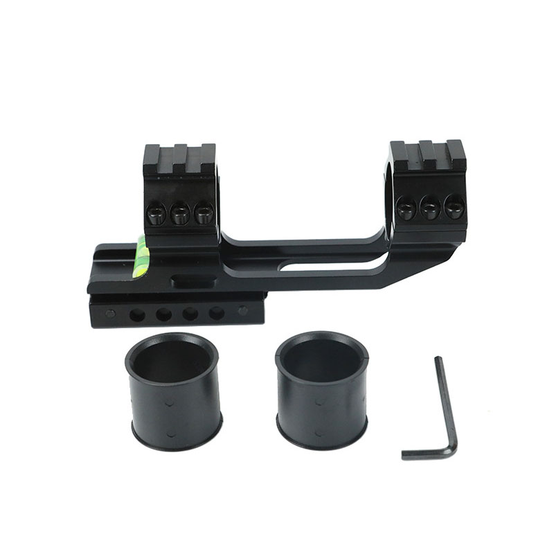 Sighting tube clamp metal level tube clamp one-piece bracket 11/21mm interchangeable clamp