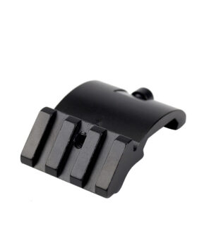 5 degree oblique side 20MM metal rail SF tactical flashlight base bracket