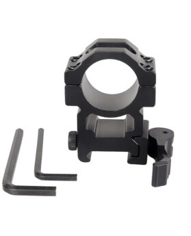 25.4mm quick release scope bracket metal quick release bracket flashlight tube clamp scope tube clamp