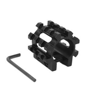 25.4mm bracket pipe clamp integrated clamp base five-track pipe clamp