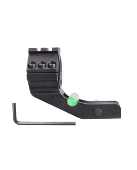 Sight balance 21mm rail tube clamp leather rail clamp 25.4/30mm level bracket aluminum alloy accessories
