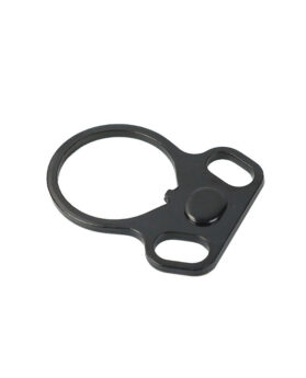 Double hole strap buckle for core support Outdoor tactical butterfly strap ring single point hanging buckle