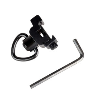 Heart-shaped buckle base metal strap buckle QD strap base 20mm butterfly 20mm card slot strap ring