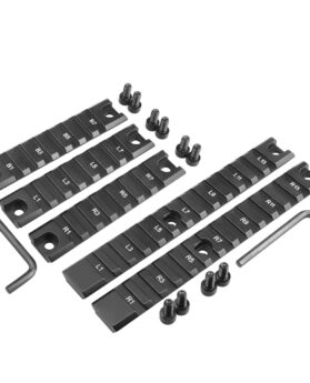 Metal tactical modified engraved rail