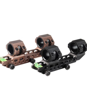 25.4/30mm level tube clamp, sight level one-piece tube clamp, rear extension level one-piece bracket