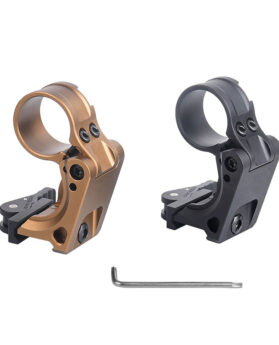 CNC aluminum alloy base adapts to G33 series universal height-increasing bracket UN flip-over quick-release bracket