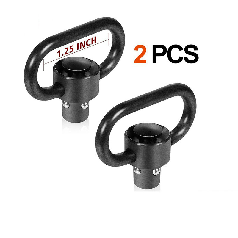 Release button QD tactical sling buckle